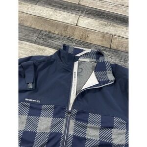 Men's Blue Checkered Swim Trunks